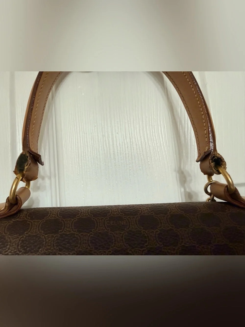 *Authentic* Celine - Macadam Top Handle Bag w/ COA